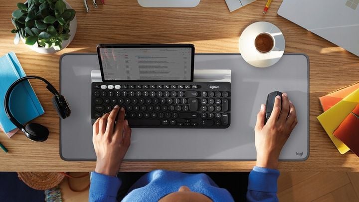 Bezprzewodowa klawiatura Logitech K780 Multi-Device Bluetooth + Unifying zdjęcie 6