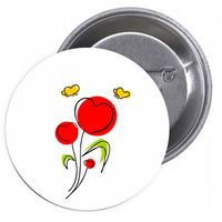 Przypinki buttony ładne WZORY NA DZIEŃ KOBIET