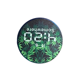 Niebieski Młynek do Tytoniu Suszu Grinder Crusher 420 Somewhere