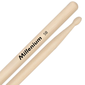 Pałki pałeczki perkusyjne Klon Naturalne Millenium 5B Maple Drumsticks Wood