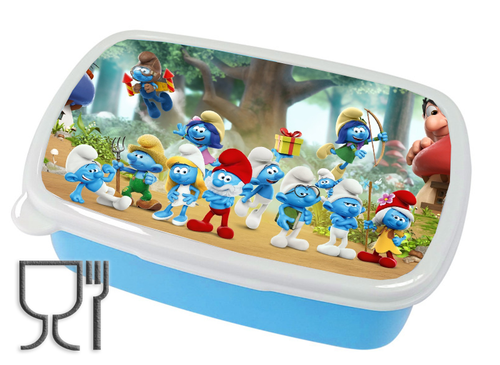 Pojemnik śniadaniowy Smerfy - Przygody na Arena.pl