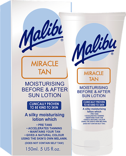 Malibu Miracle Tan Balsam Nawilżający Przed I Po Opalaniu 150ml na Arena.pl
