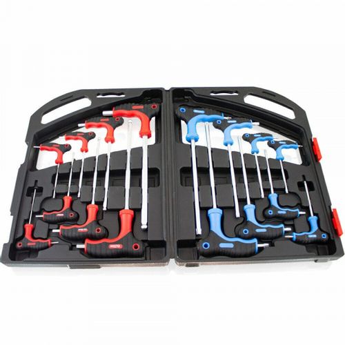 17469 Zestaw kluczy sześciokątnych "T" 16 elementów imbus torx na Arena.pl