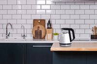 Mały czajnik elektryczny szklany pamięć regulacja WK-2503 Compact 1l 1100W