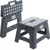 TABORET STOŁEK SKŁADANY ANTYPOŚLIZGOWY KRZESŁO PODEST SCHODEK 150KG