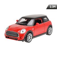 Model 1:34, NEW Mini Hatch, czerwony