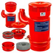 Filtr powietrza olejowy Ursus C-360 46612020 CZERWONY MIZAR komplet +wkłady