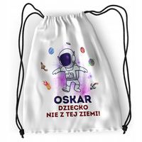 Plecak Sportowy Szkolny Dla Oskara Syna Dziecka Z Nadrukiem Ze Zdjęciem