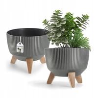 KADAX Doniczka Donica Wkład Misa Na Nóżkach 24cm