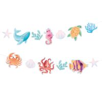 Girlanda urodzinowa Ocean podwodny świat, 200 cm