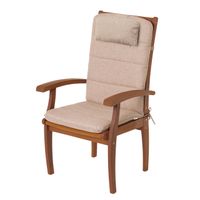 Poduszka ANTONIA na krzesło, leżak ogrodowy plażowy, poducha 121x50x6