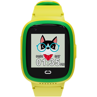 canyon smartwatch dla dzieci sunny kw-48 wideo 4g gps gry i muzyka zielony