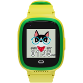 canyon smartwatch dla dzieci sunny kw-48 wideo 4g gps gry i muzyka zielony