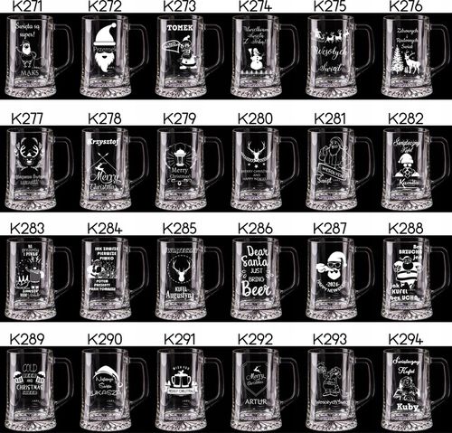 KUFEL DO PIWA Z GRAWEREM 660 ml URODZINY PREZENT DZIEŃ OJCA KAWALERSKI na Arena.pl