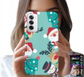 ETUI DO OPPO RENO12 5G - MIKOŁAJ, RENIFER BAŁWAN ŚWIĄTECZNE WZORY