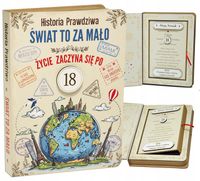 Pudełko na pieniądze Kartka PREZENT 18 URODZINY dla chłopaka dziewczyny K18