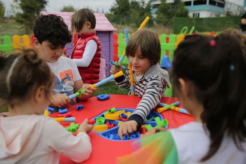 klocki edukacyjne rurki King na Arena.pl