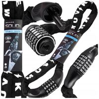 ZAPIĘCIE ROWEROWE ŁAŃCUCH ZAPIĘCIE DO ROWERU SZYFR MUVIKE SOLID 1000/6C