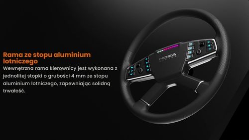 Kierownica do ciężarówki Moza Racing TSW Truck Wheel (TSW) RS060 na Arena.pl