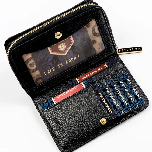 skórzany damski portfel peterson na Arena.pl