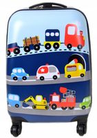 Walizka kabinowa dla dziecka firmy SunBag - model autka