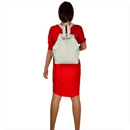 Torebko-plecak biały VEZZE na Arena.pl