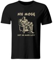 KOSZULKA NIE MOGĘ, KOT NA MNIE LEŻY, ROZ. XL
