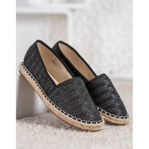 Plecione Czarne Espadryle r.37 na Arena.pl