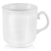 Kubek Porcelanowy na Napoje Ciepłe Zimne do Picia Kawy Herbaty Ziół 400 ml