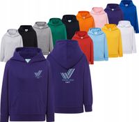 BLUZA dziecięca unisex dresowa HAFT LOGO NAPIS GRAFIKA reklamowa 5szt