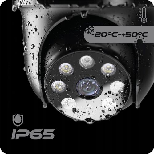 Kamera Zewnętrzna Obrotowa IP WIFI 5MPx 2880x1620 ZOOM x5 LUXTORN 2K na Arena.pl