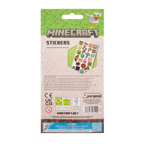 Zestaw naklejek Minecraft Assortment na Arena.pl
