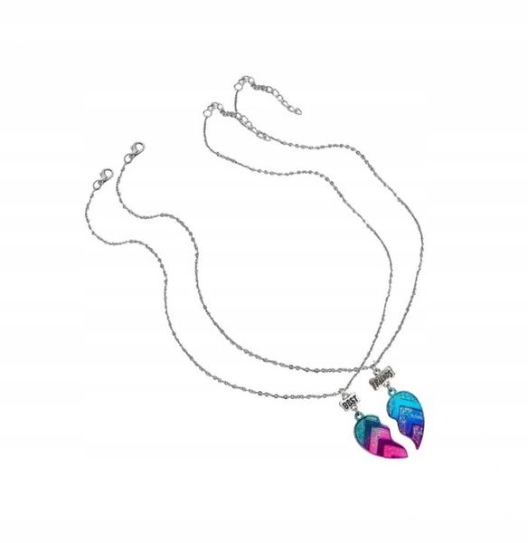 ŁAŃCUSZKI DLA PRZYJACIÓŁKI BFF SERCE SERCA FRIENDS zdjęcie 12