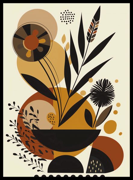 Plakat 40x55cm Ogrody Geometryczne zdjęcie 2