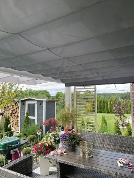 OSŁONA ZACIENIAJĄCA ROLETA PRZECIWSŁONECZNA DO OGRODU ZIMOWEGO NA WYMIAR zdjęcie 3