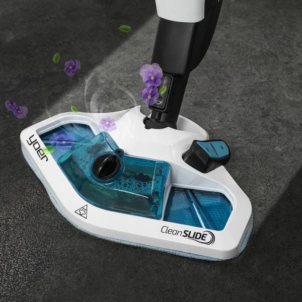 18w1 Mop parowy Myjka parowa Yoer 2100W FILTR +Dozownik płynu +21 ELEMENTÓW zdjęcie 15