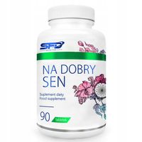 SFD NA DOBRY SEN 90TAB L- TRYPTOFAN MAGNEZ B6 ZASYPIANIE SPOKOJNY SEN STRES