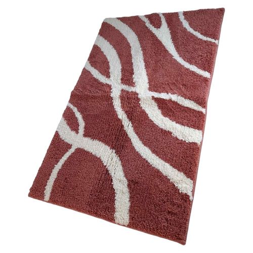 Dywanik Łazienkowy 50x80cm Mikrofibra Ceglasty na Arena.pl