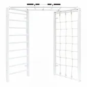 drabinka gimnastyczna narożna Karussell biały MAŁPISZON