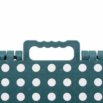 Składany stołek 27cm czarny zdjęcie 2