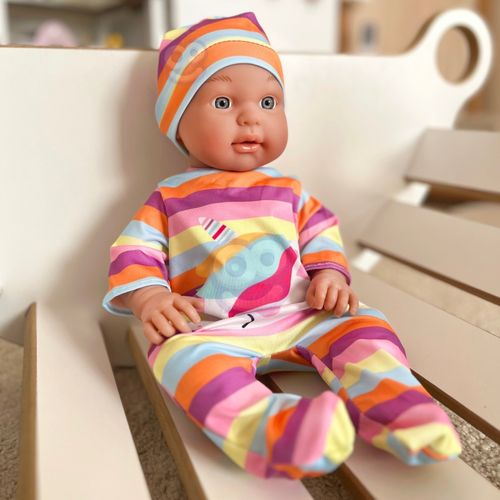 WOOPIE ROYAL Ubranko dla Lalki Zestaw Pajacyk Body Jednorożec Czapeczka 43-46 cm na Arena.pl