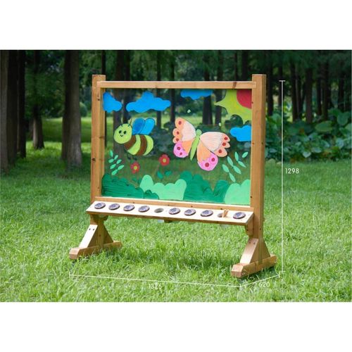 MASTERKIDZ Przezroczysta Akrylowa Tablica Malarska + Kubeczki na Arena.pl