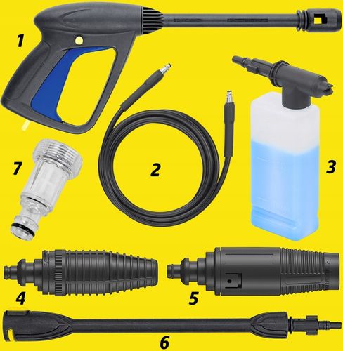 Myjka ciśnieniowa samozasysająca MICHELIN 1600W ALUMINIOWA POMPA 190 ewBAR na Arena.pl