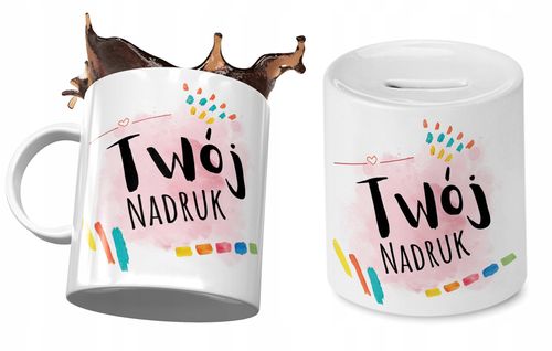 Dla Hydraulika Zestaw Kubek + Skarbonka Prezent Z Nadrukiem Ze Zdjęciem na Arena.pl