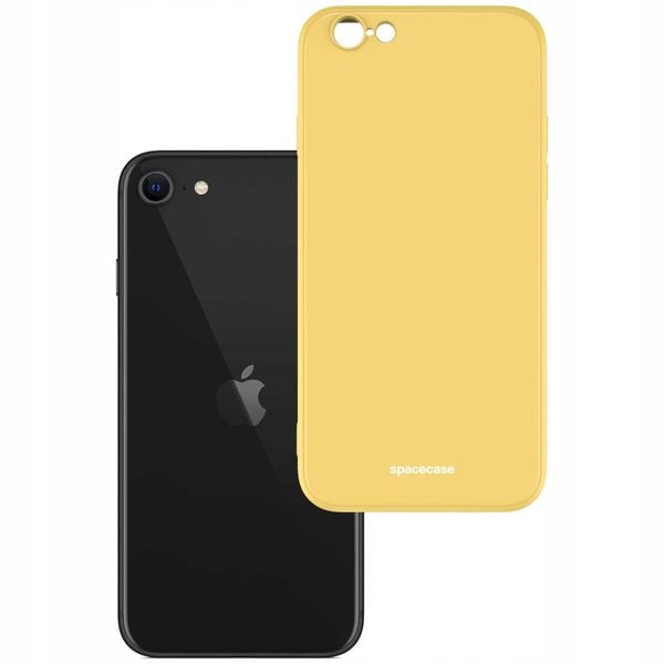 Spacecase Silicone Case Iphone 7/8/Se Yellow zdjęcie 2