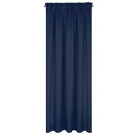 Zasłona na taśmie zaciemniająca LOGAN 135X270 granatowa
