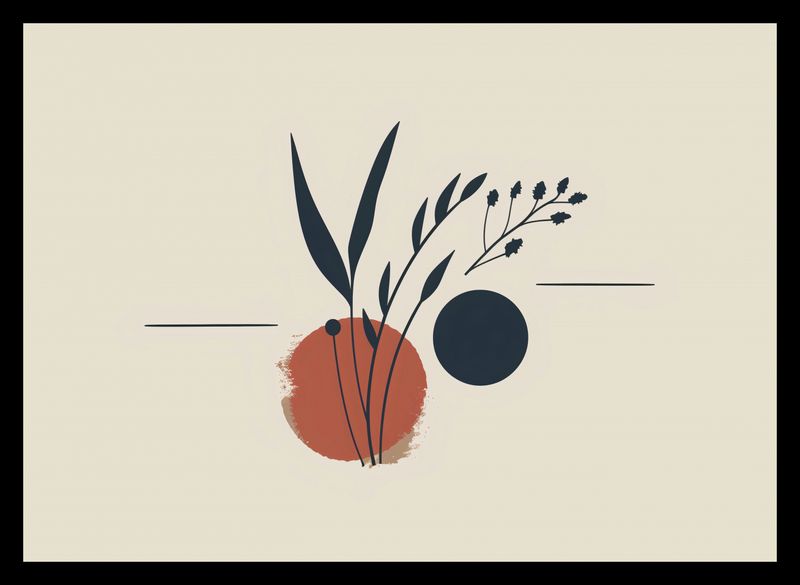 Plakat 35x25cm Botaniczna Barwa zdjęcie 2