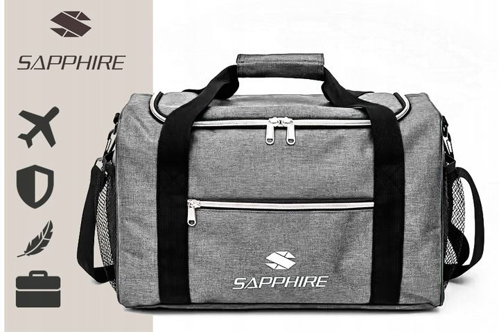 TORBA bagaż podręczny DO SAMOLOTU 40x20x25 RYANAIR pojemna UCHWYT kieszenie zdjęcie 8