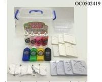 Klej kryształowy 3D w wiaderku + foremki