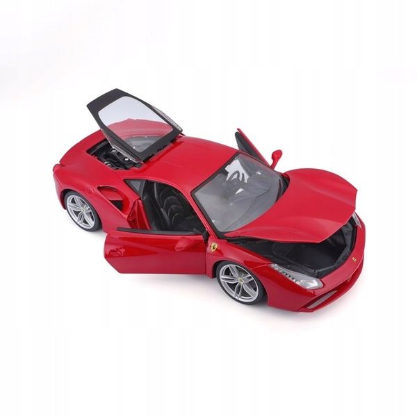 Ferrari 488 GTB 1:18 model Bburago 18-16008 zdjęcie 5